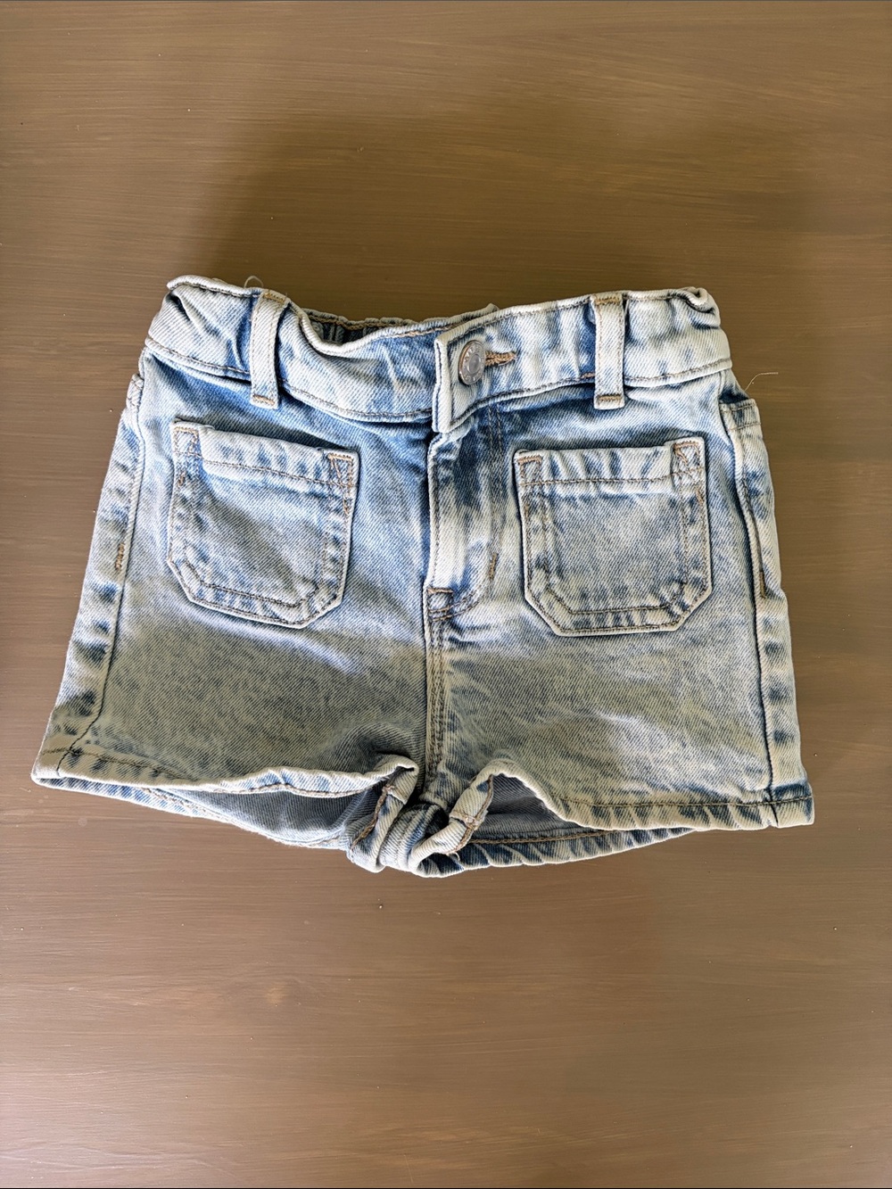 Gap Just Like Mom Light Wash Denim Shorts
